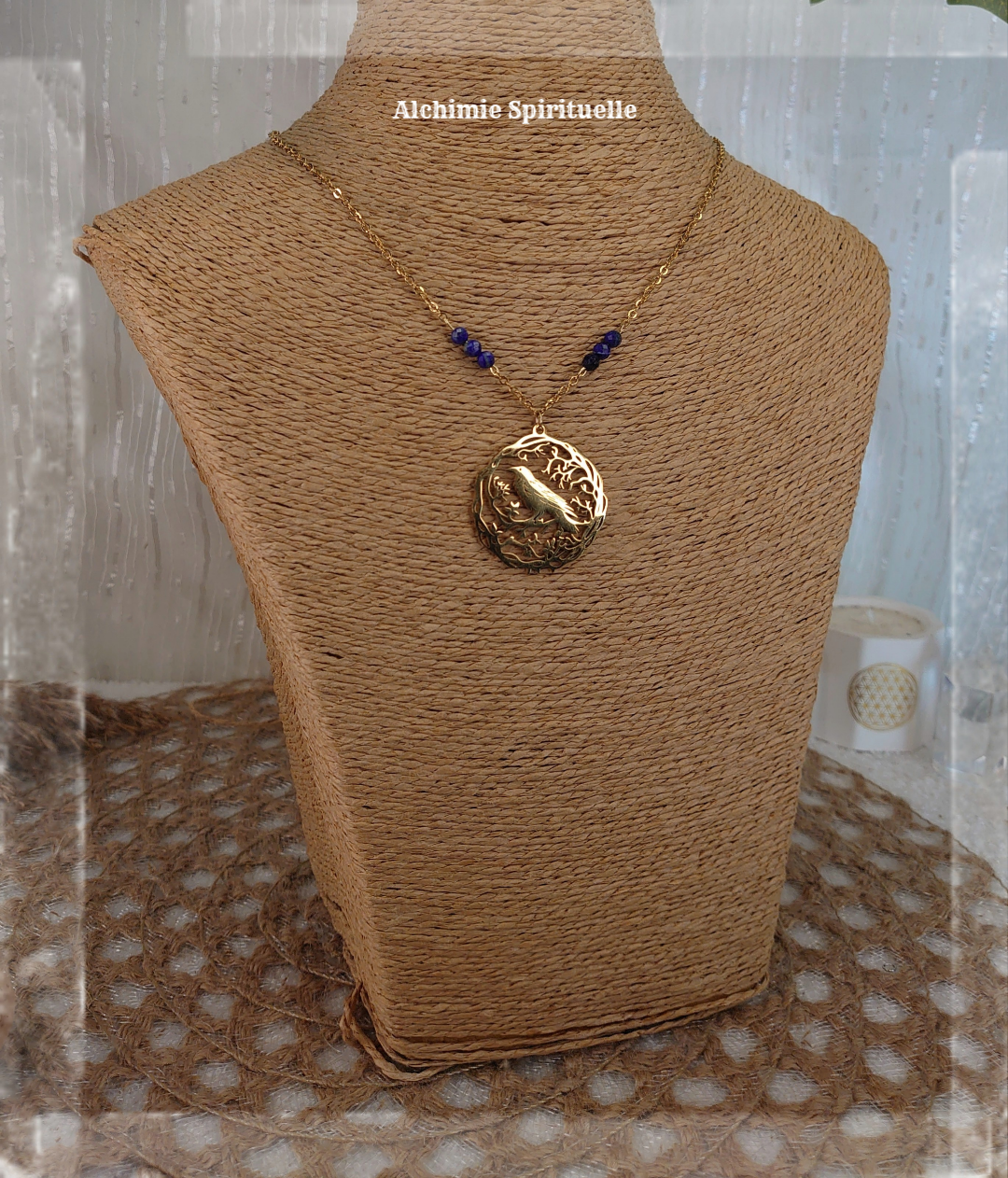 Collier Corbeau