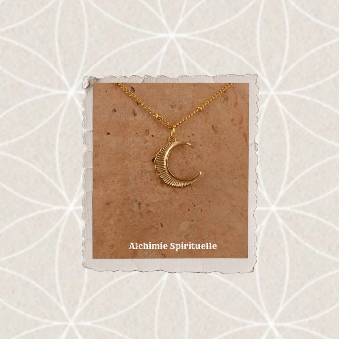 Collier Lune Aya