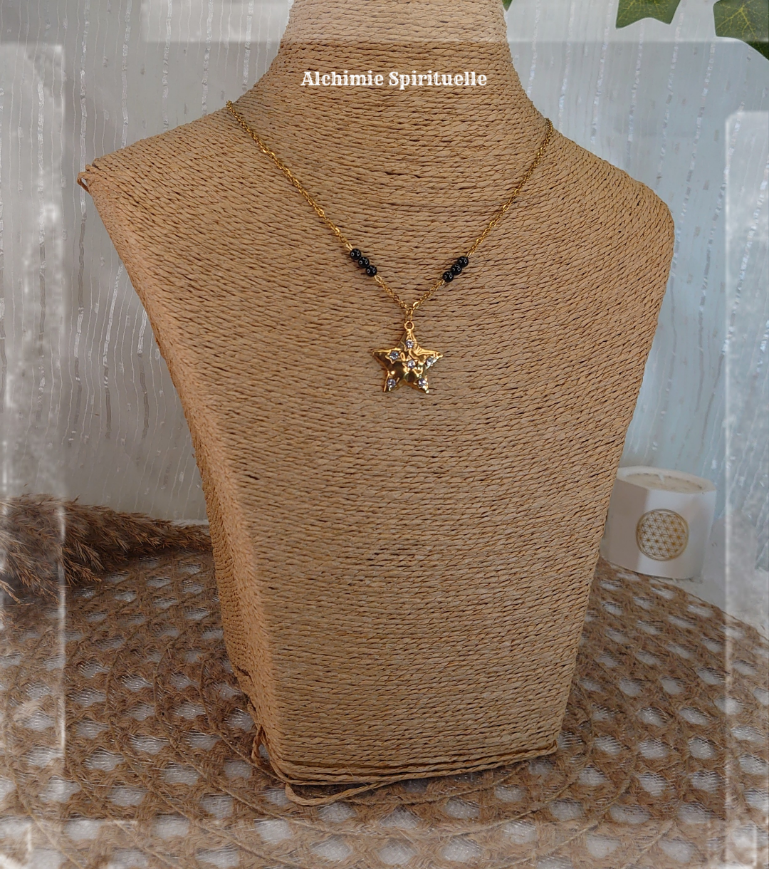 Collier Etoile Céleste