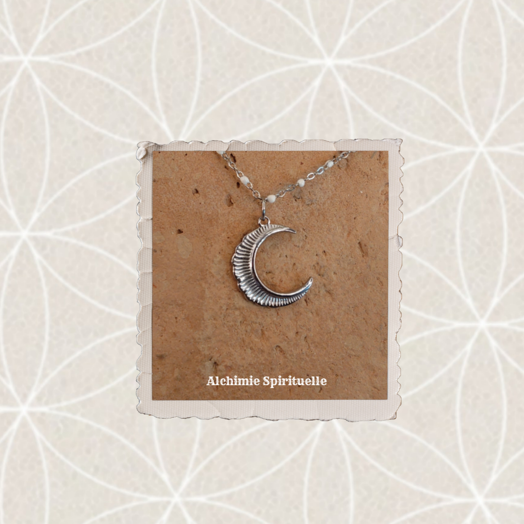 Collier Lune Aya