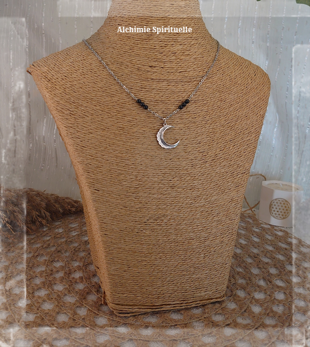 Collier Lune Aya