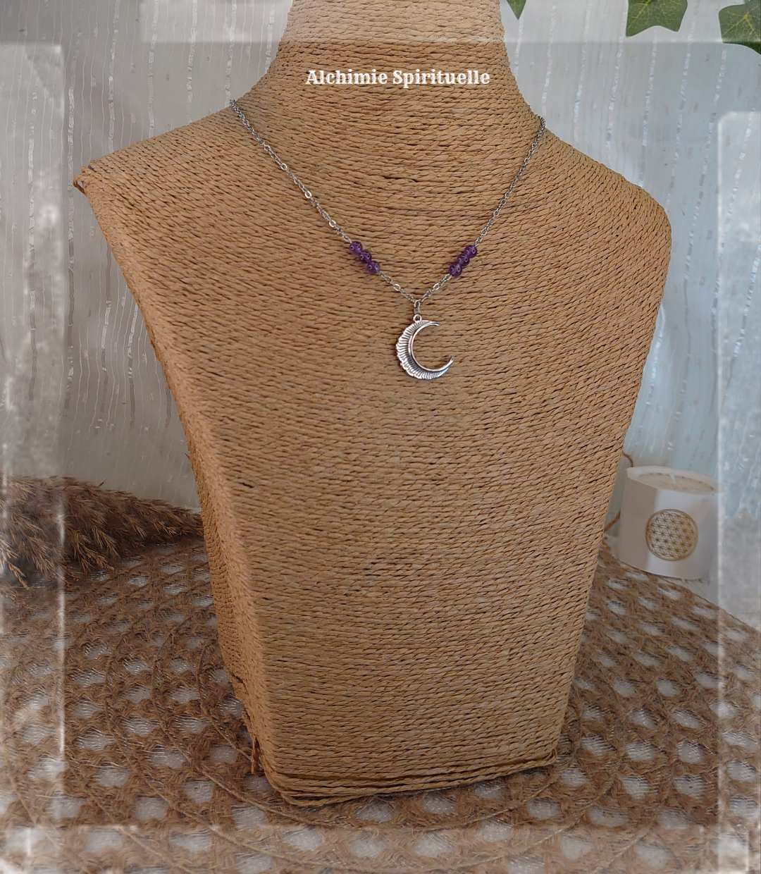 Collier Lune Aya
