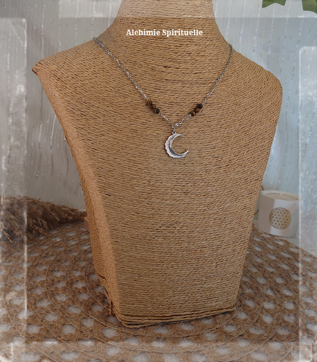 Collier Lune Aya