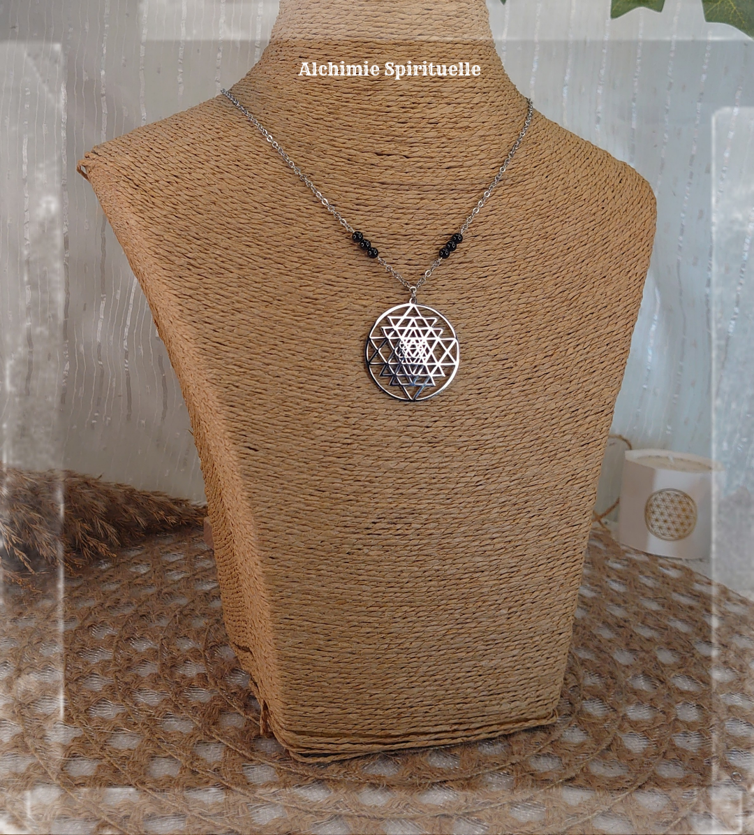 Collier Sri Yantra