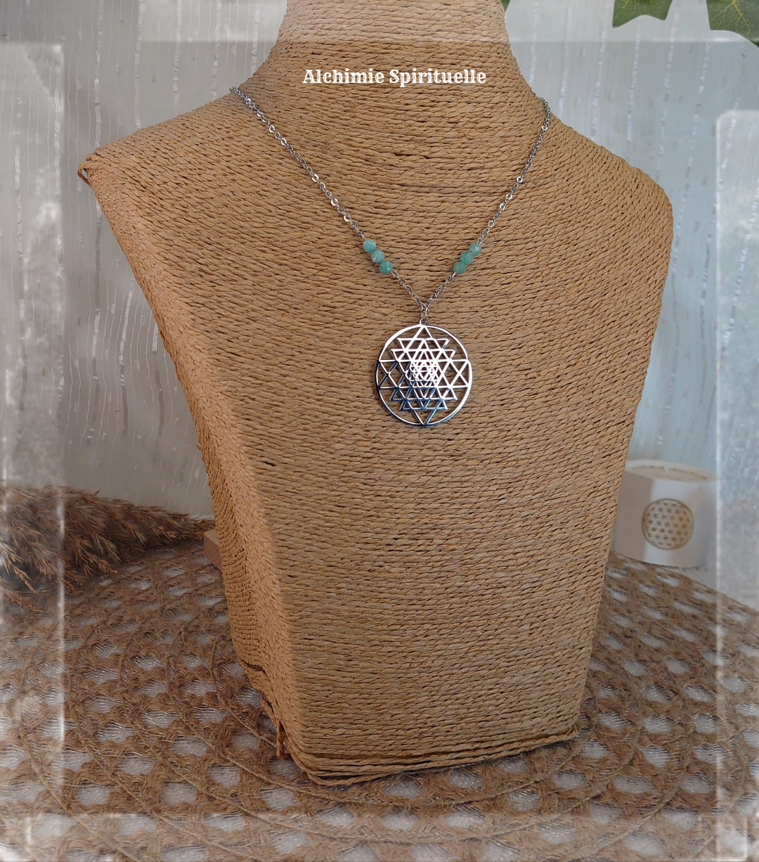 Collier Sri Yantra
