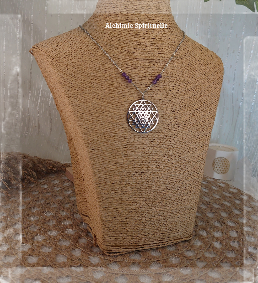 Collier Sri Yantra