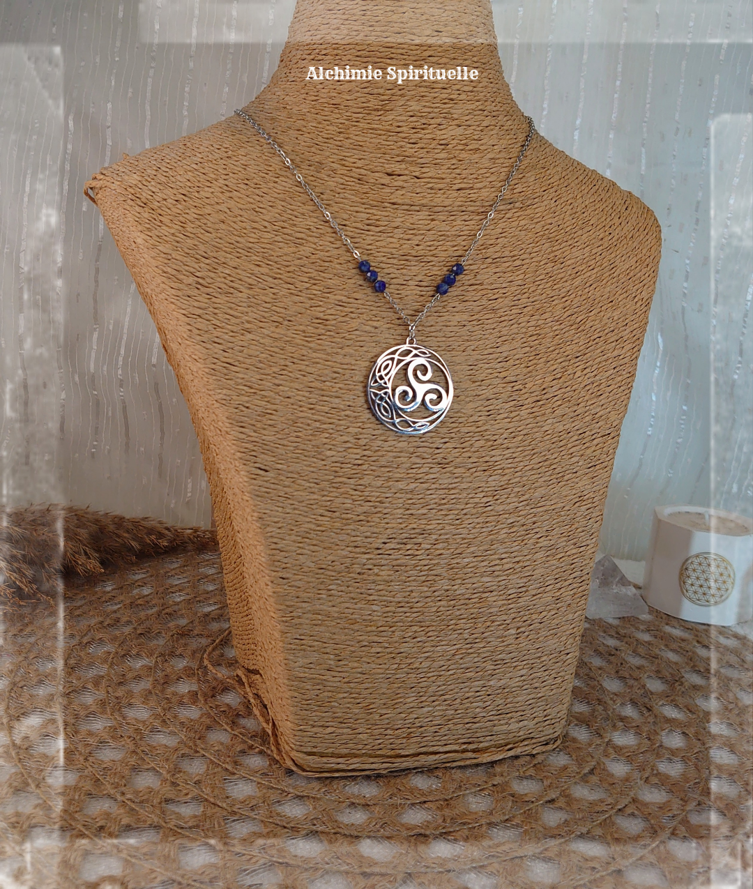 Collier Lune Triskel