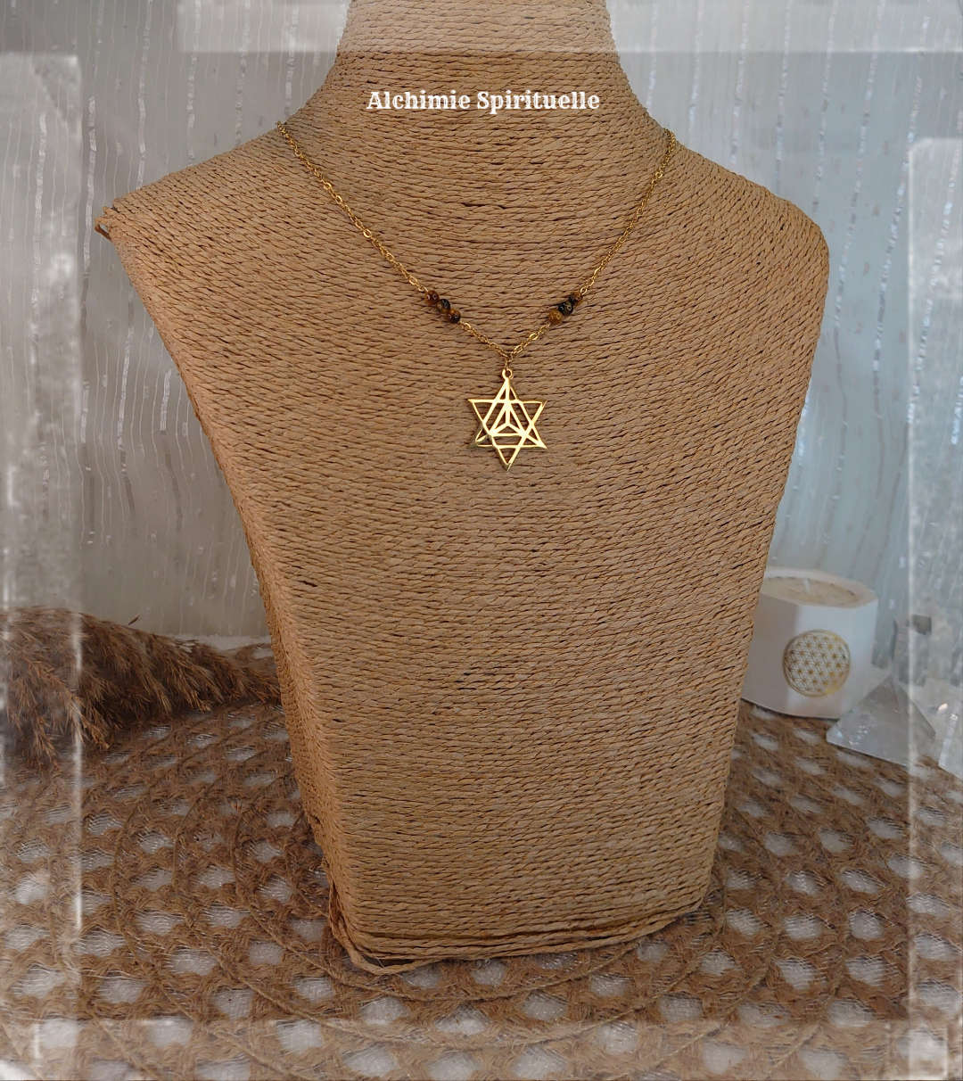 Collier Merkaba