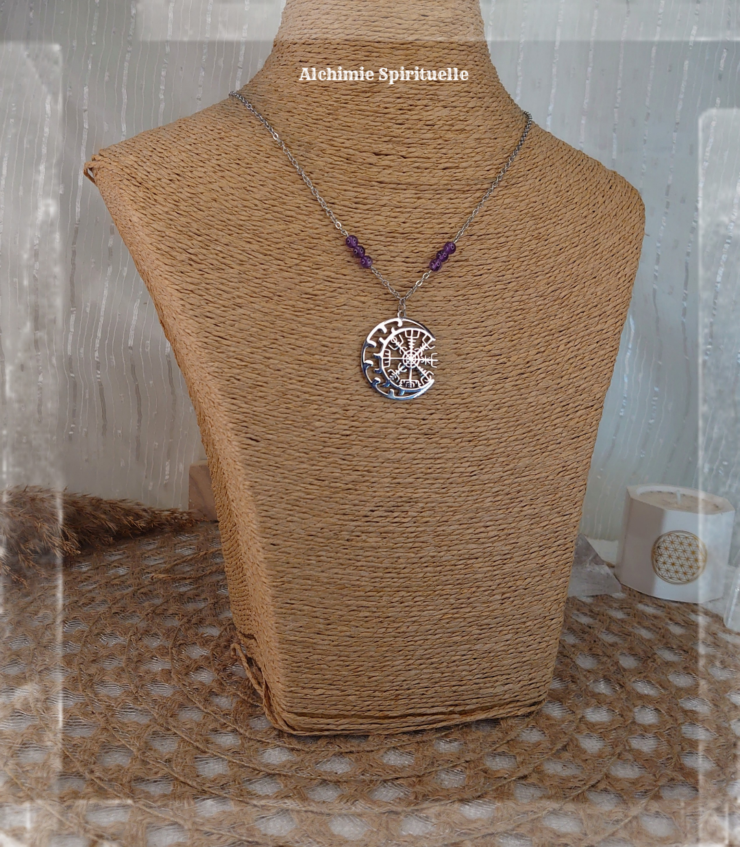Collier Lune Vegvisir