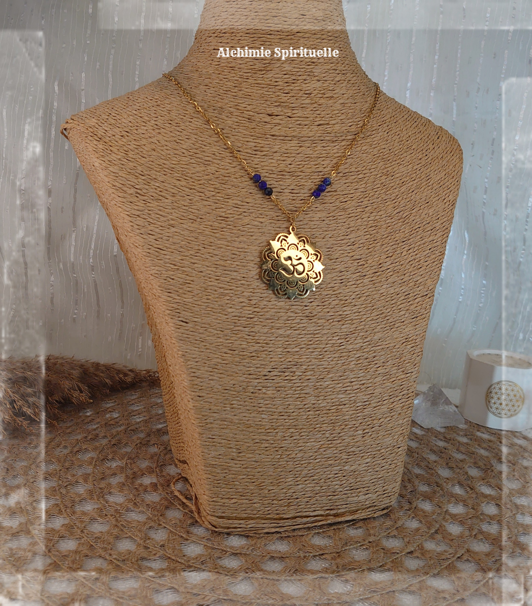 Collier Mandala Aum 