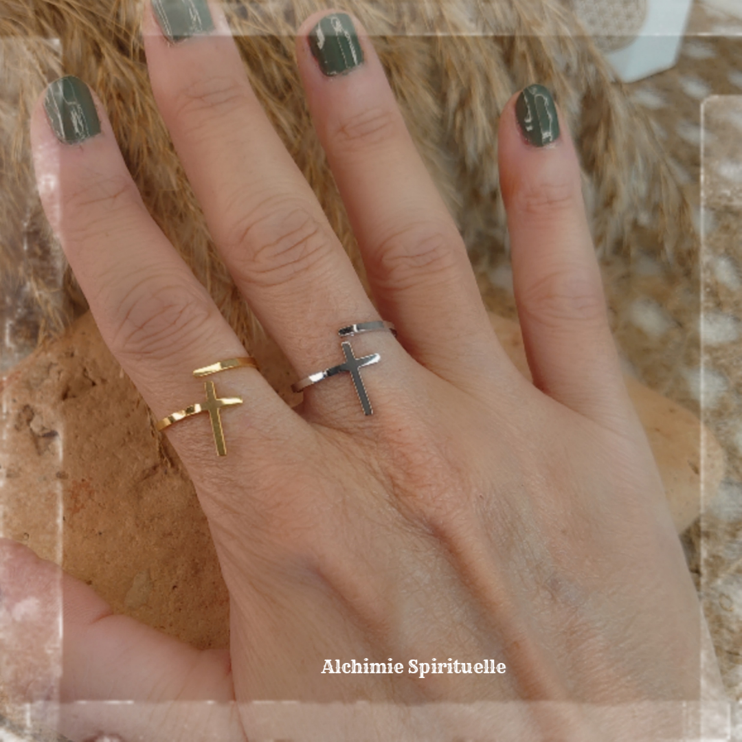 Bague Croix