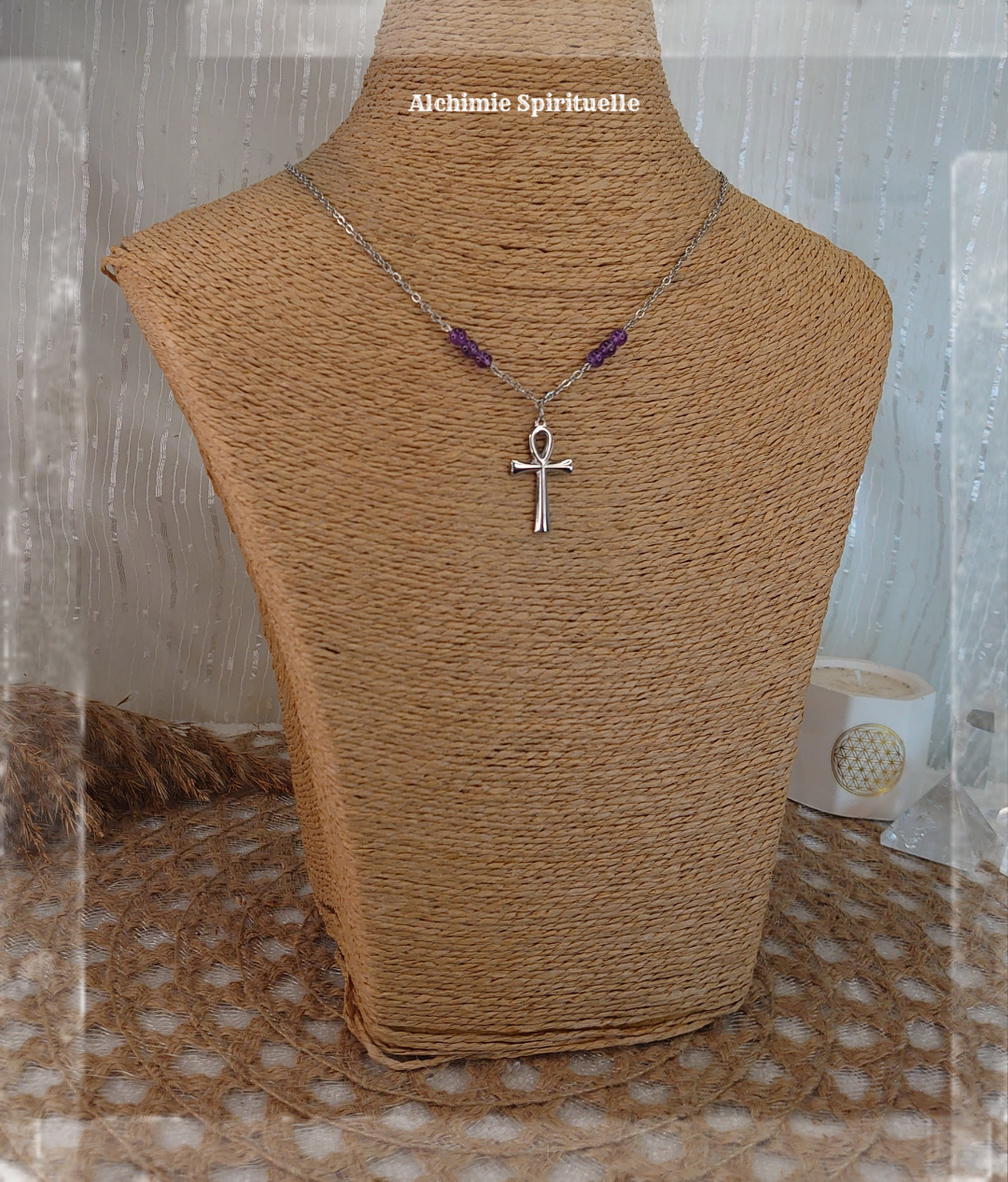 Collier Croix Égyptienne