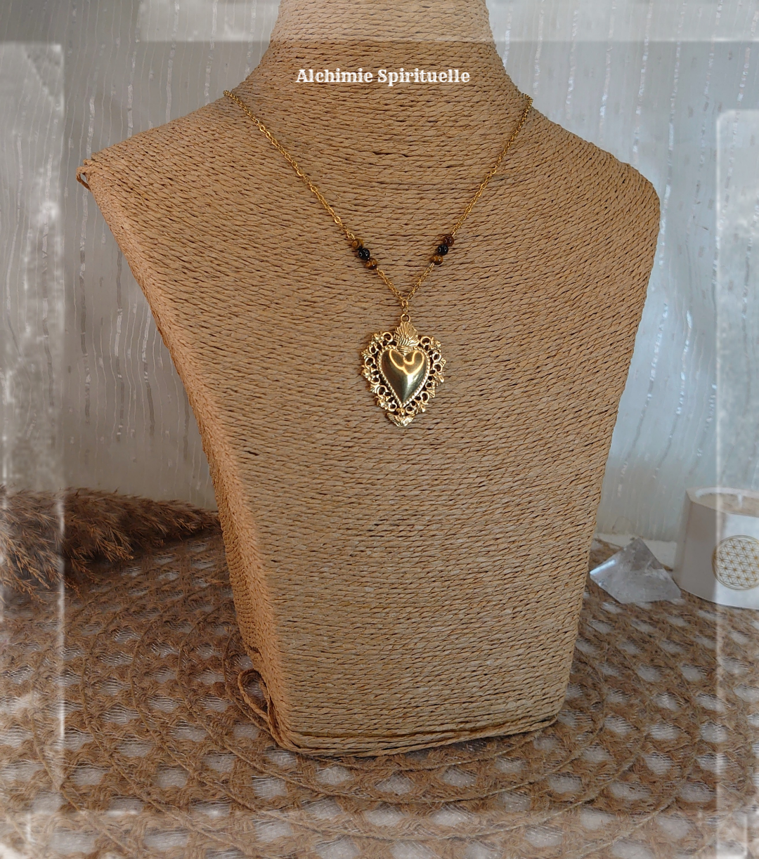 Collier Cœur Sacré