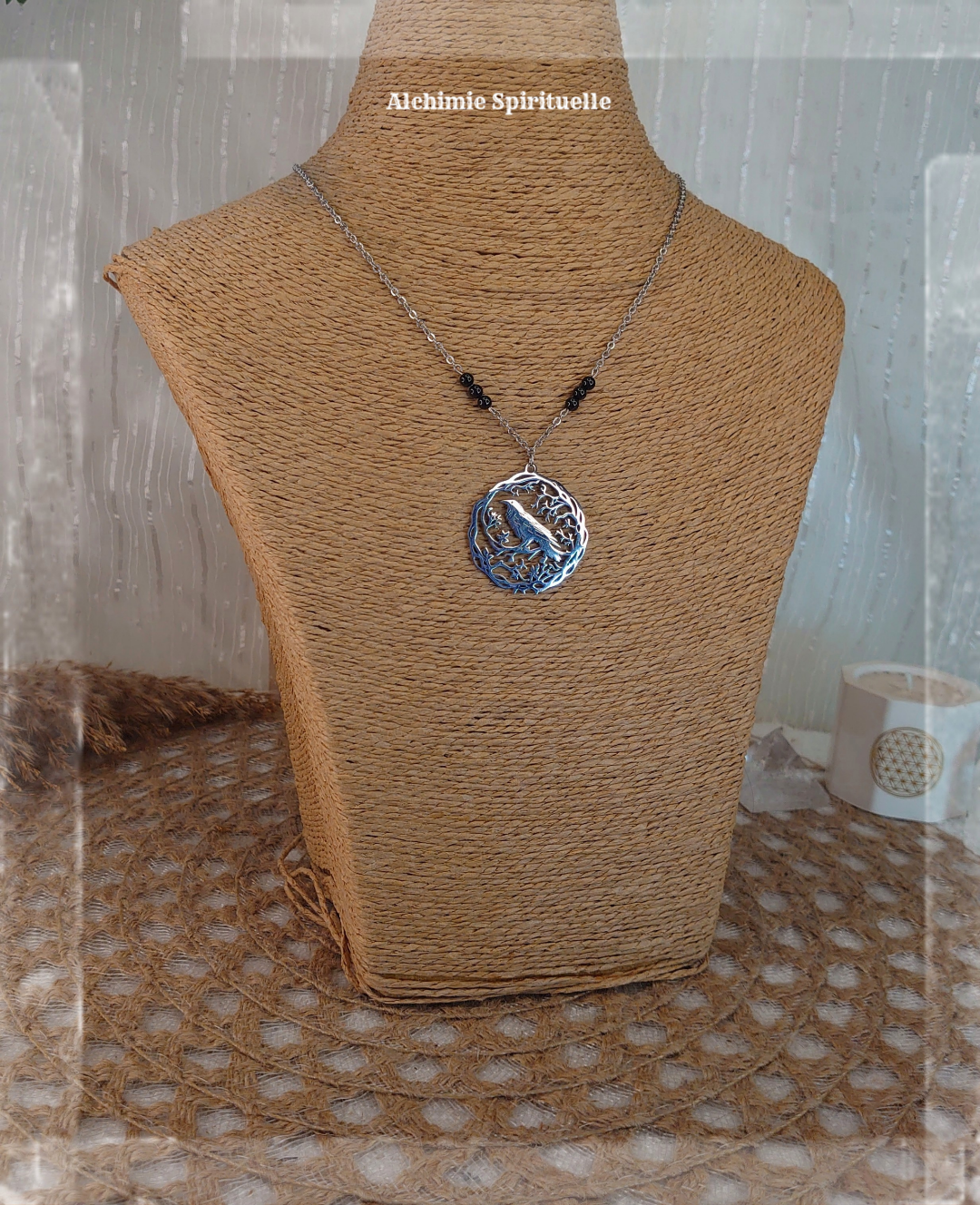 Collier Corbeau