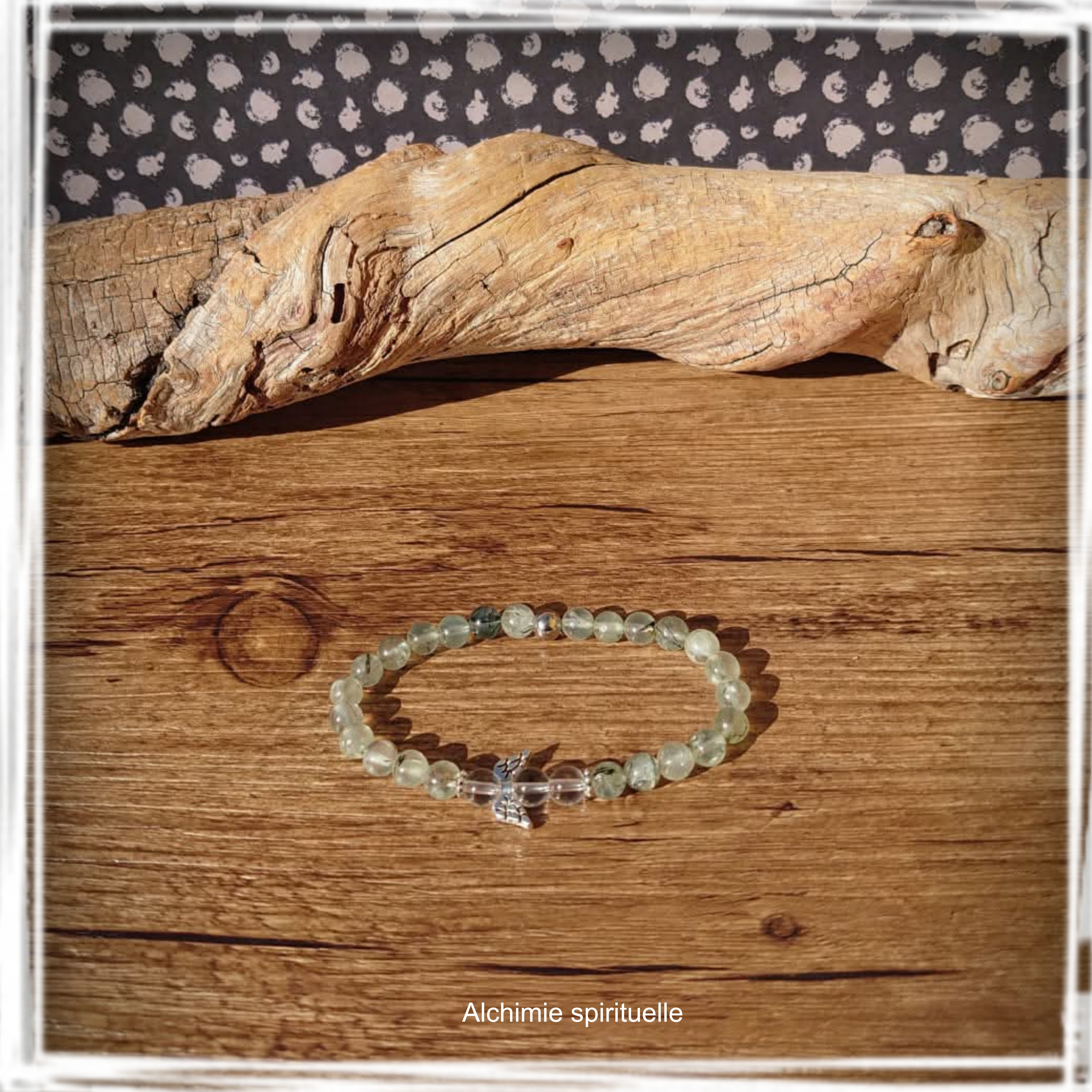 Bracelet Préhnite (6mm)
