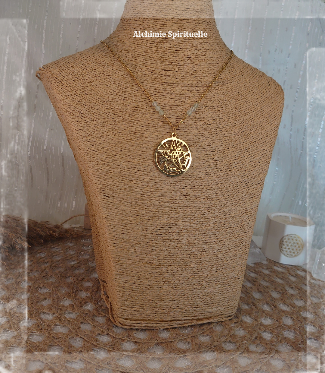 Collier Tétragrammatron
