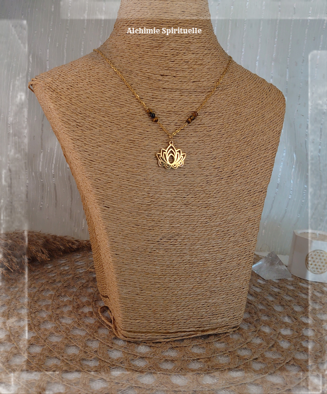 Collier Fleur de Lotus 