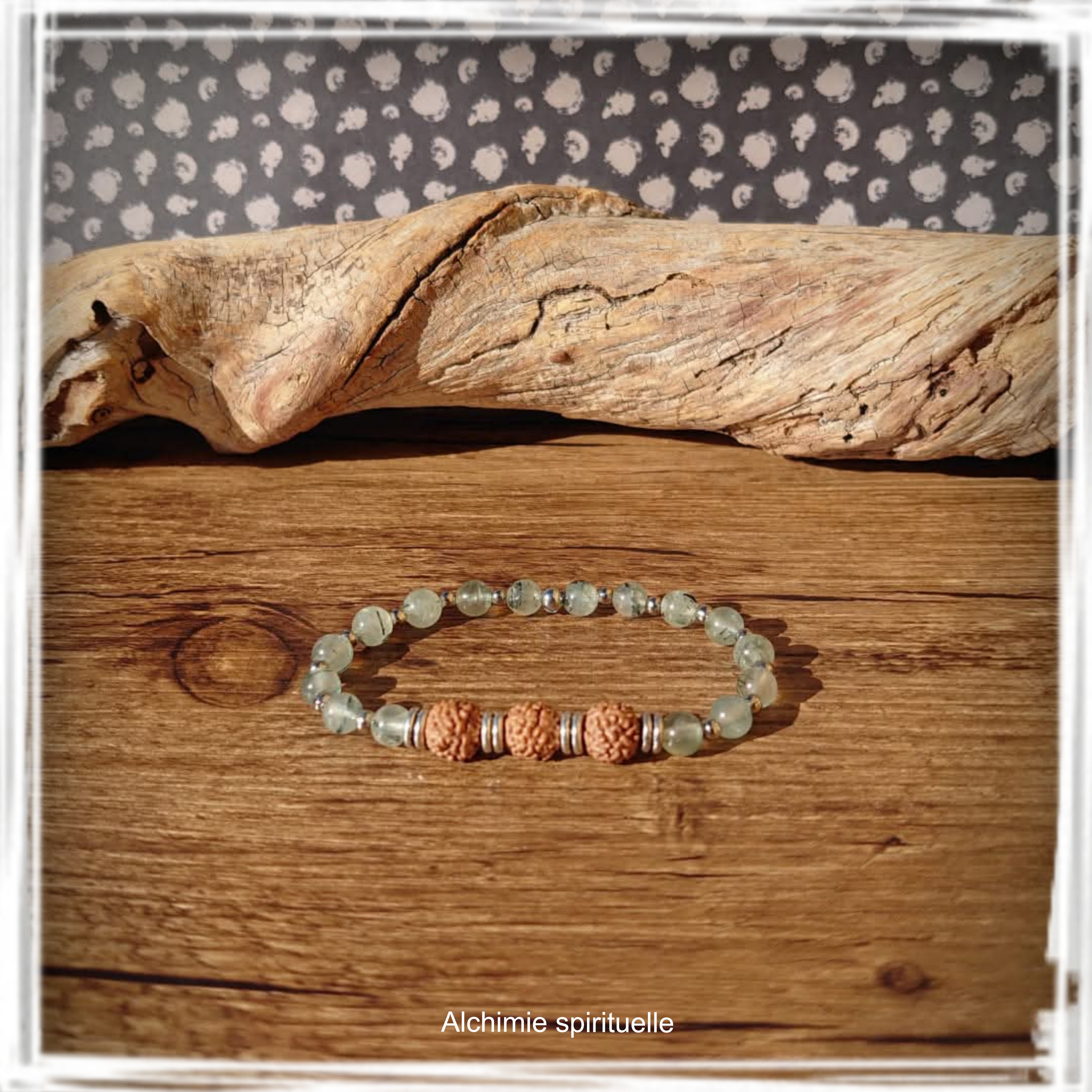 Bracelet Préhnite (6mm)