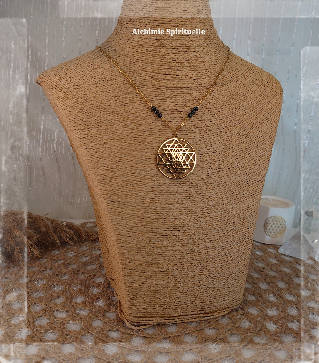 Collier Sri Yantra