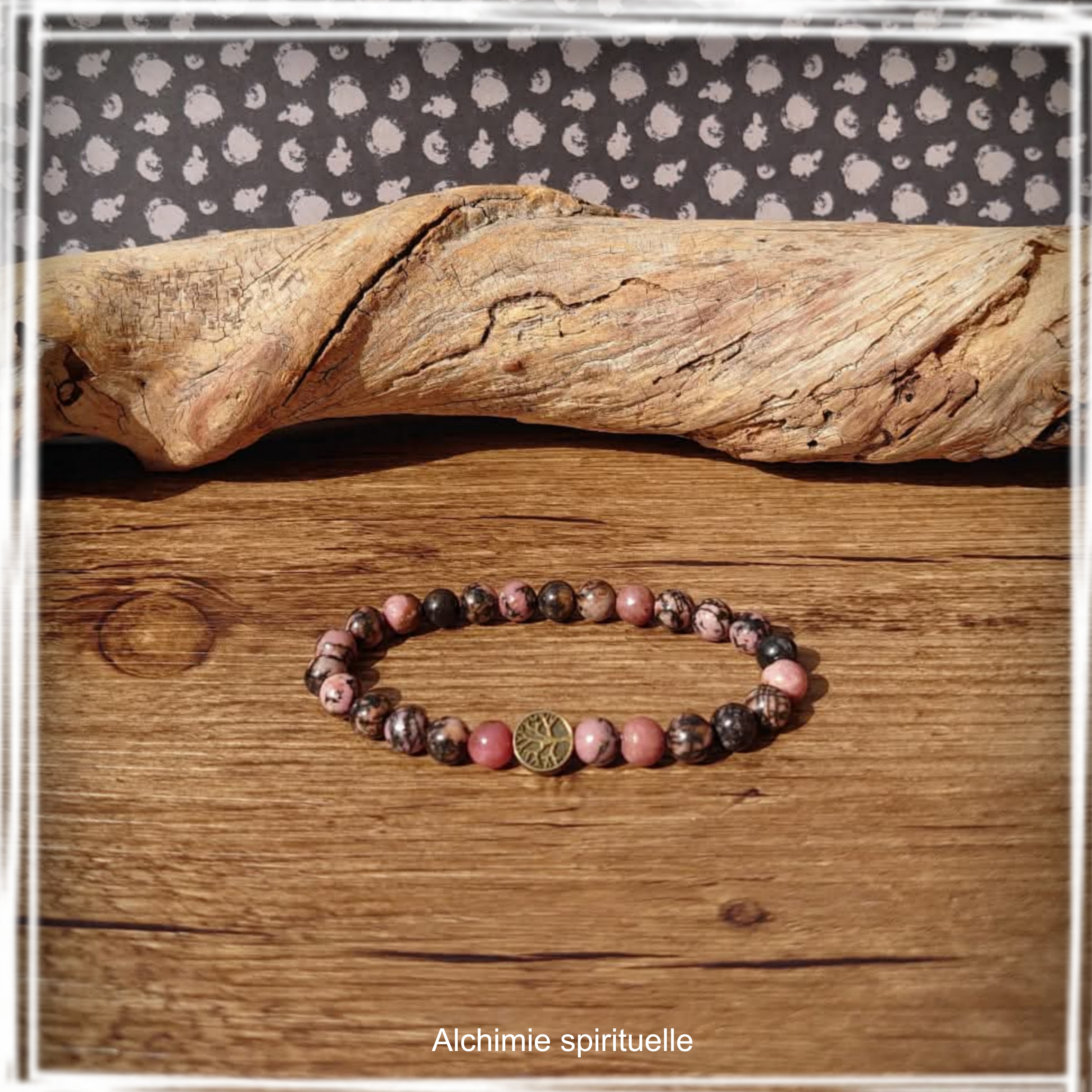 Bracelet Rhodonite (6mm)