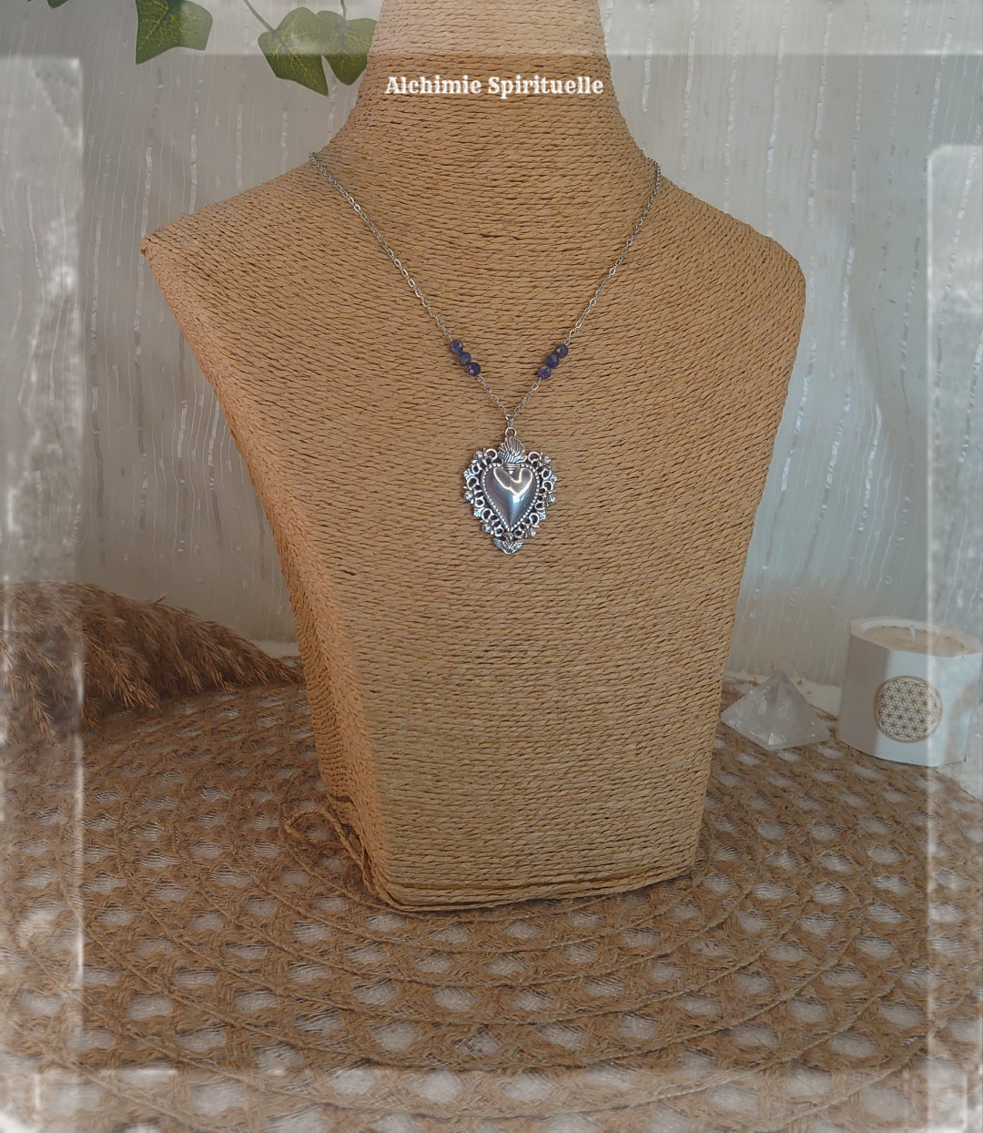 Collier Cœur Sacré