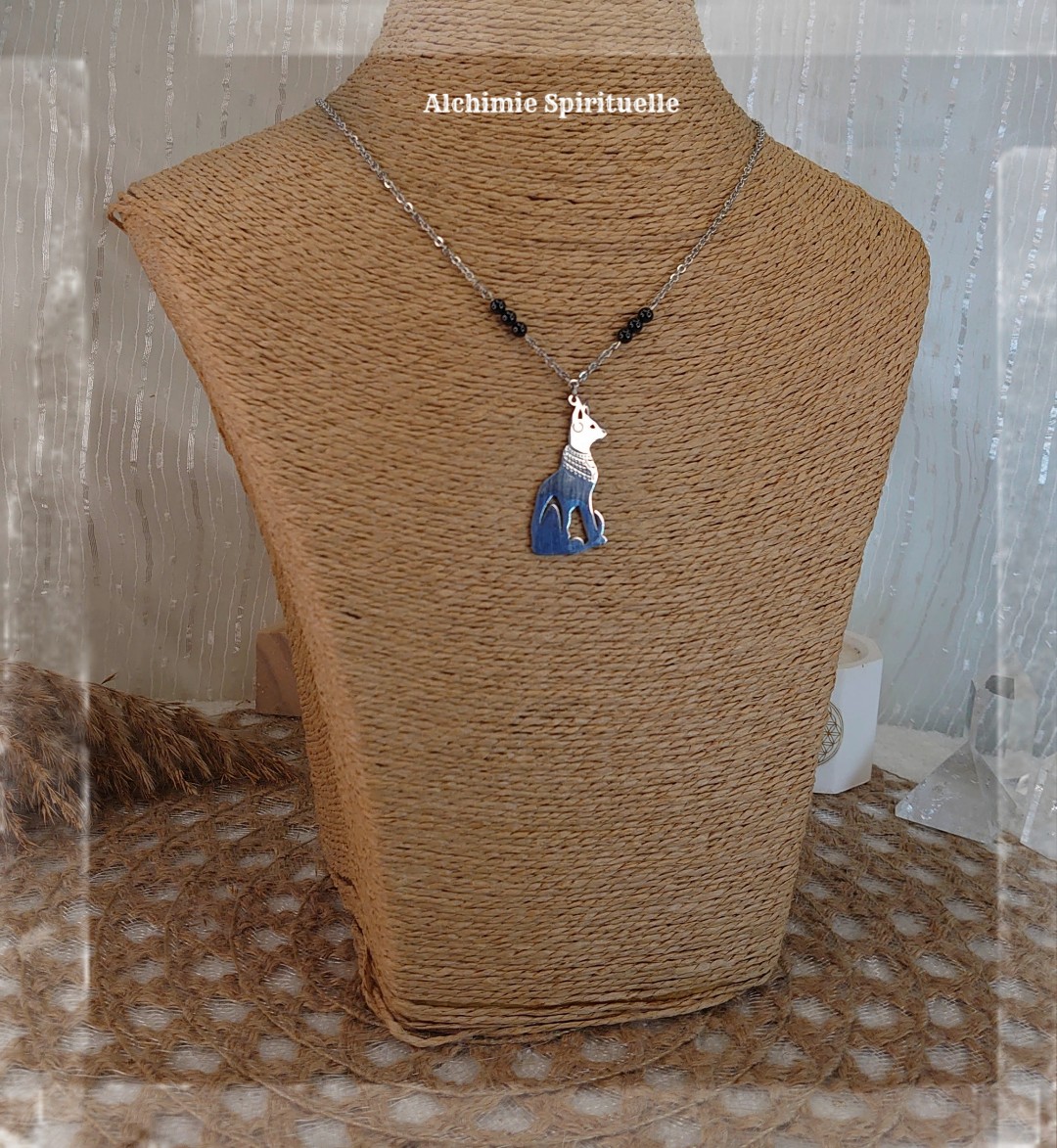 Collier Déesse Bastet 