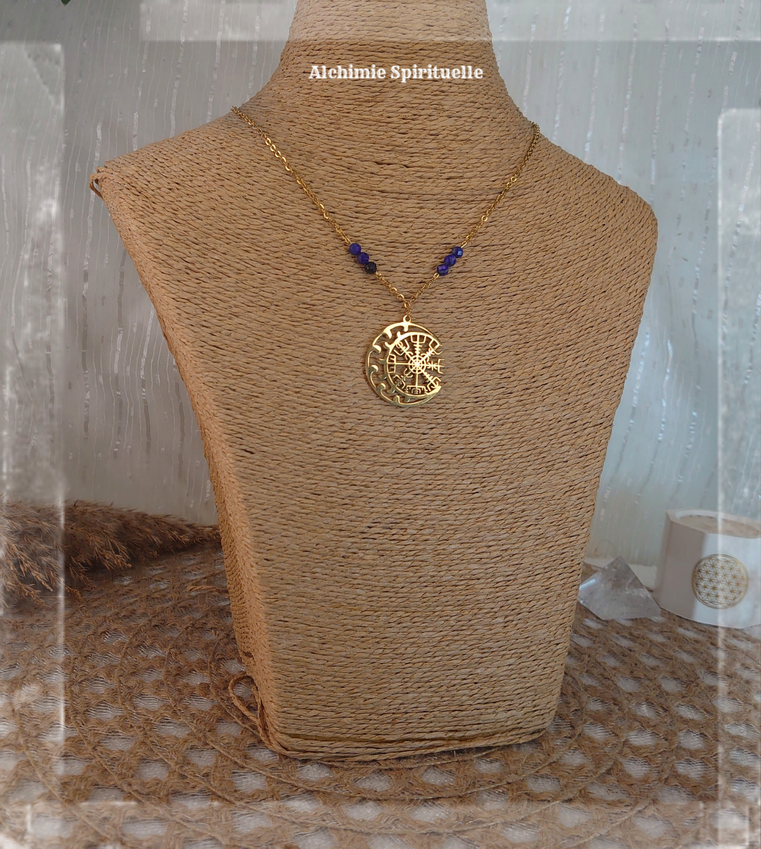 Collier Lune Vegvisir