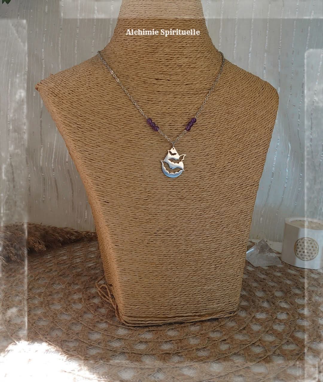 Collier Chauve souris