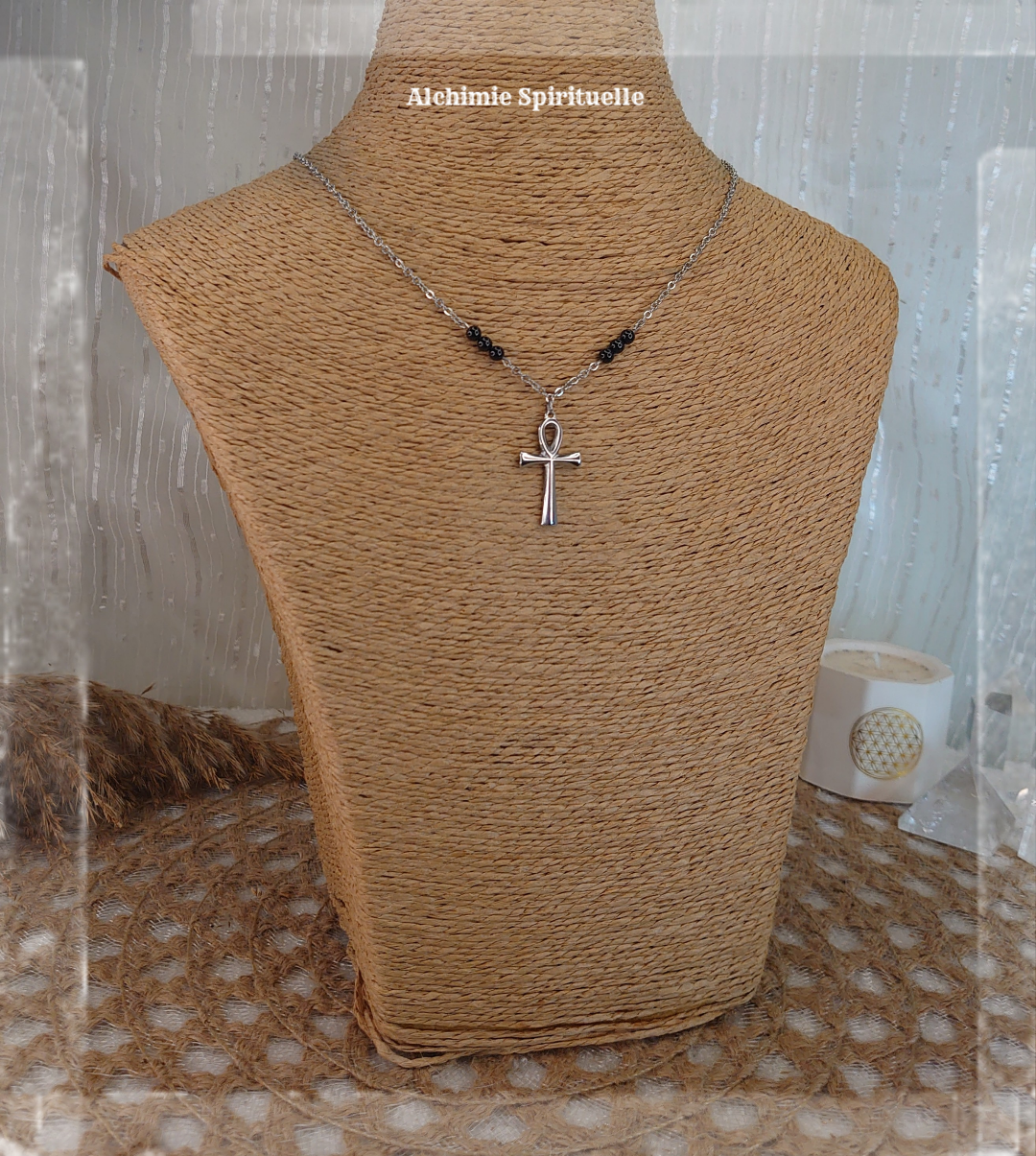 Collier Croix Égyptienne
