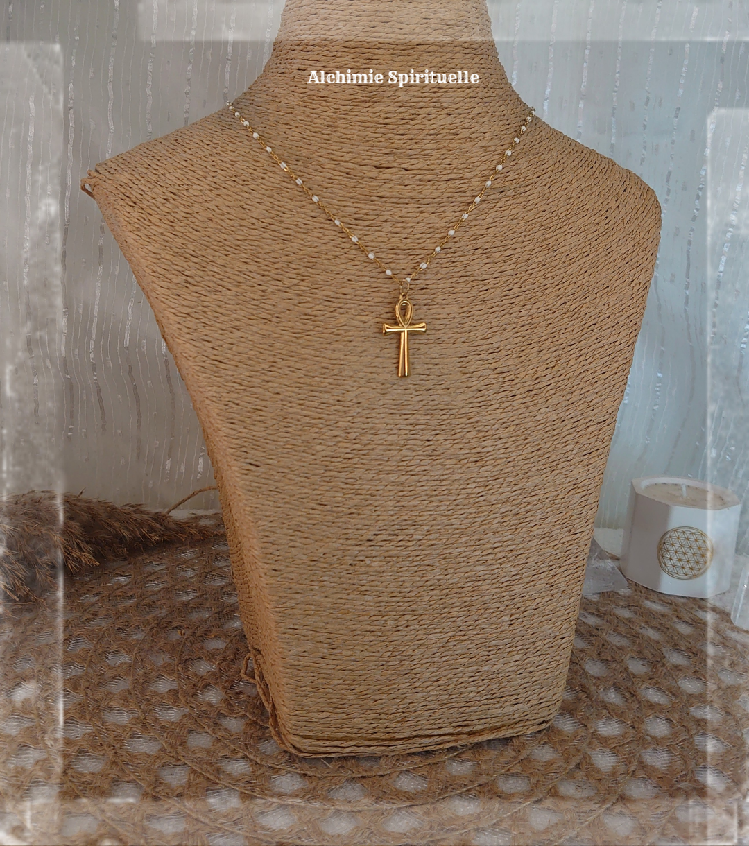 Collier Croix Égyptienne 