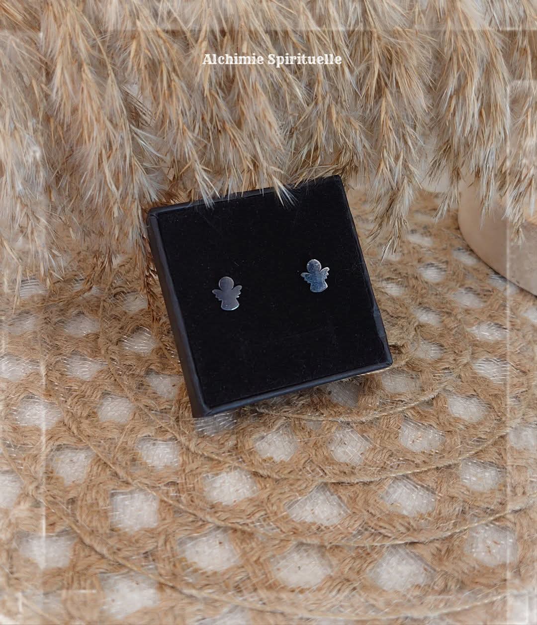 Boucles d'oreilles Ange Gardien