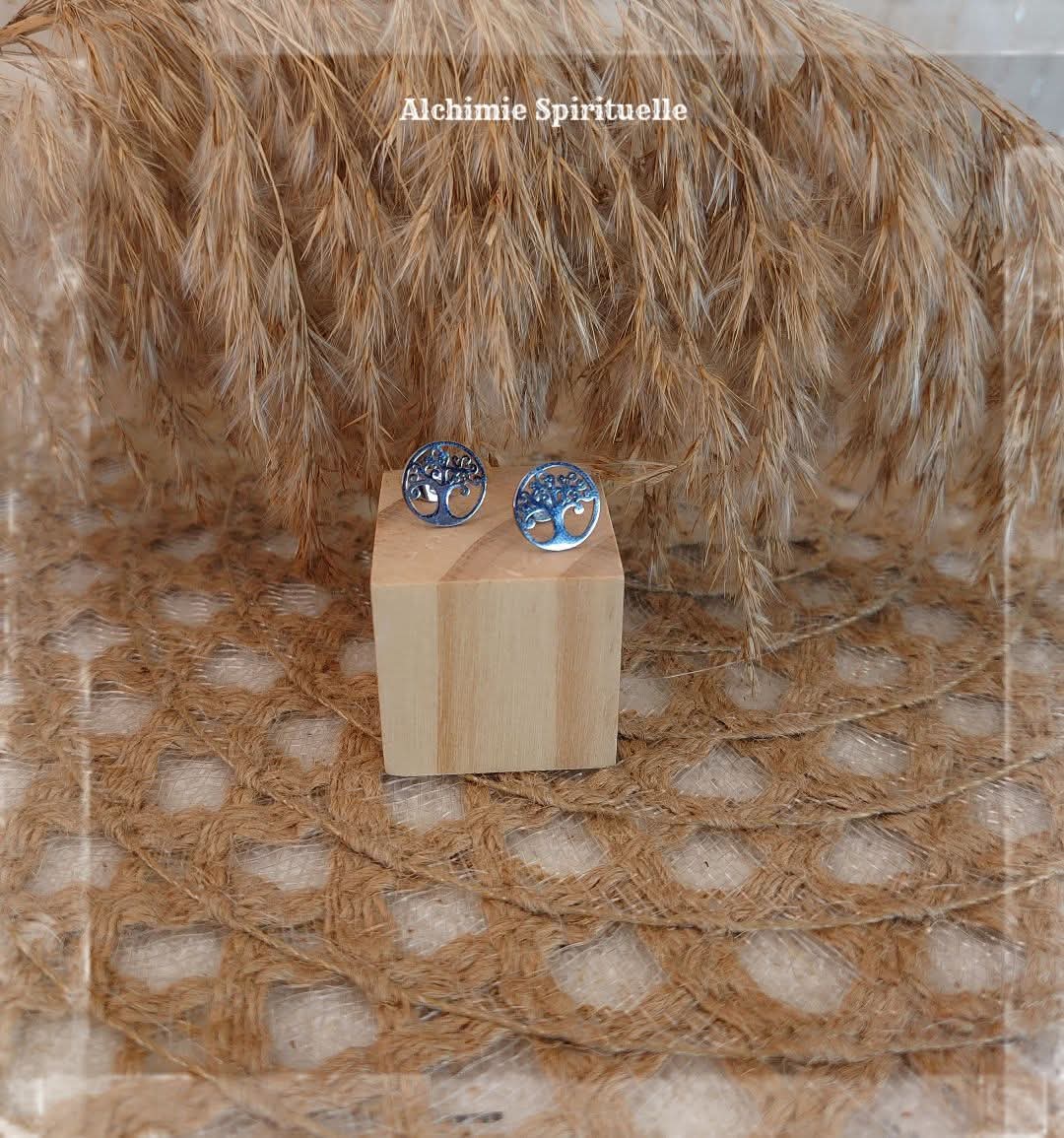 Boucles d'oreilles Arbre de vie