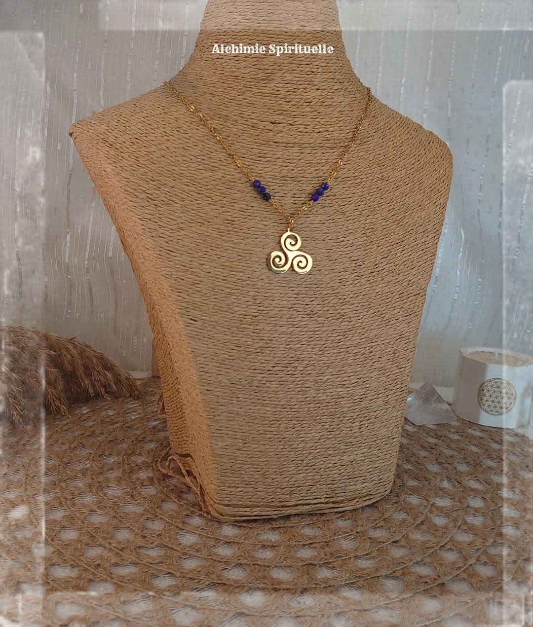 Collier Triskel 