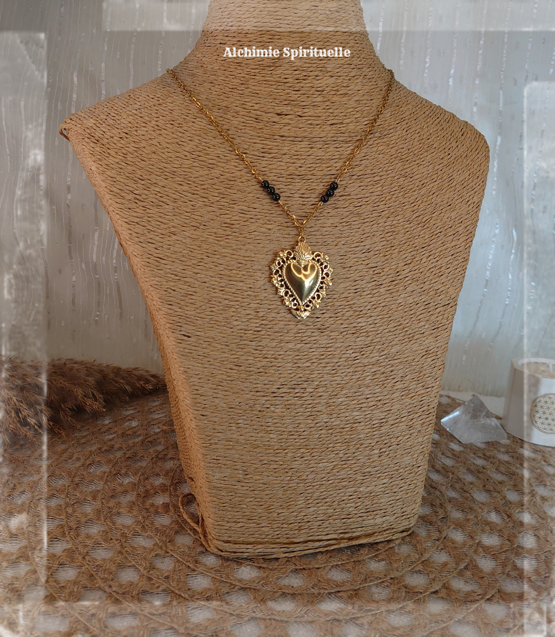 Collier Cœur Sacré