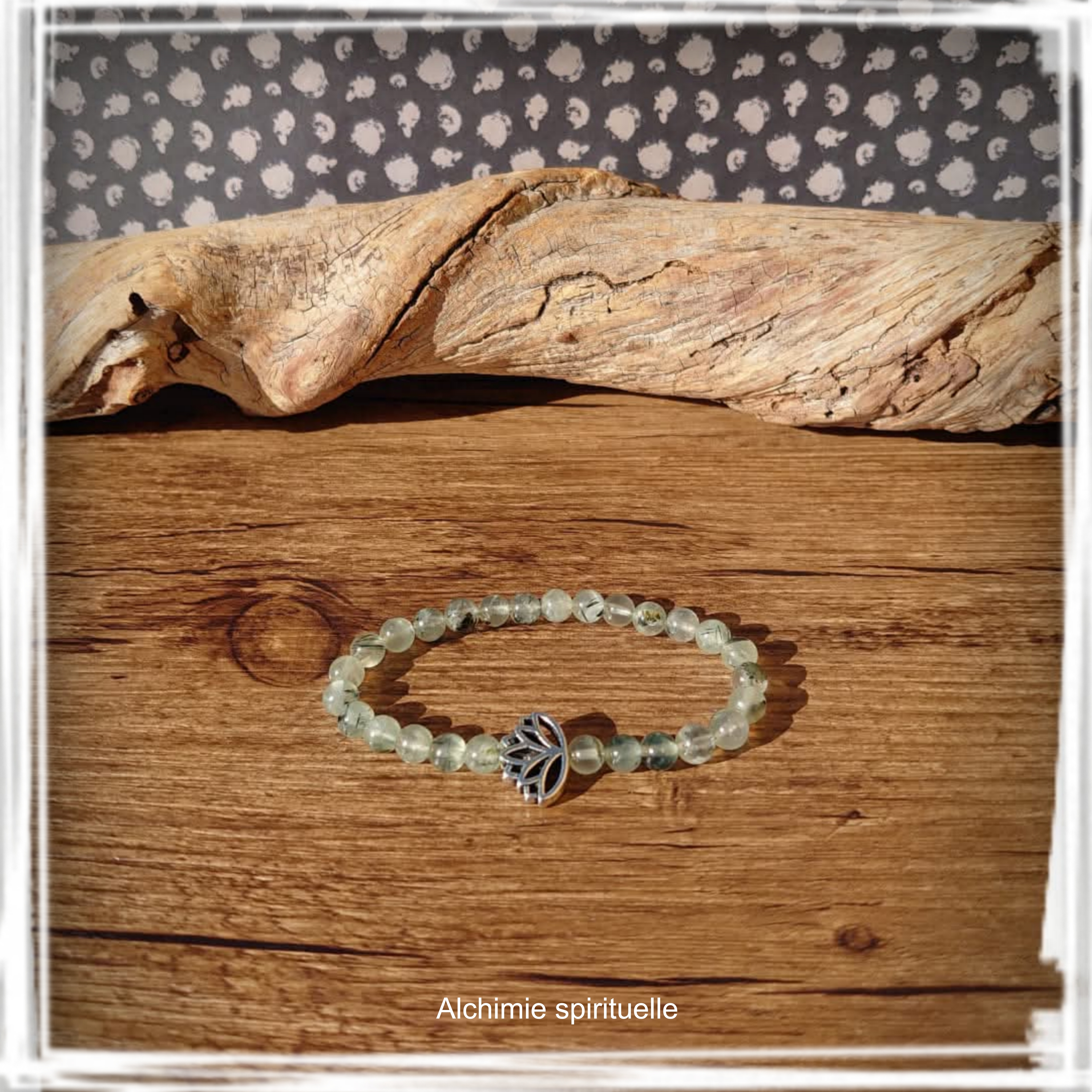 Bracelet Préhnite (6mm)