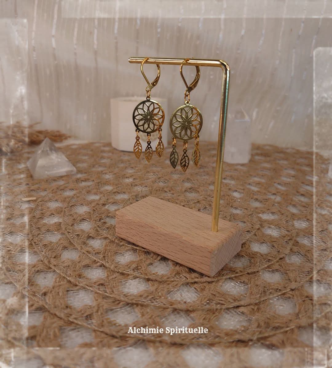 Boucles d'oreille Attrape Rêve