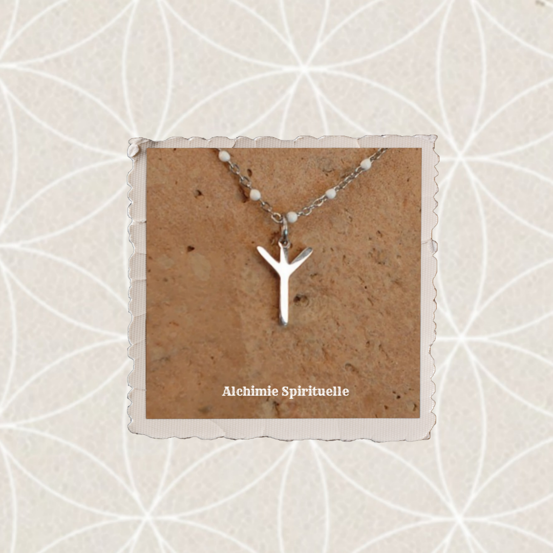 Collier Rune Algiz