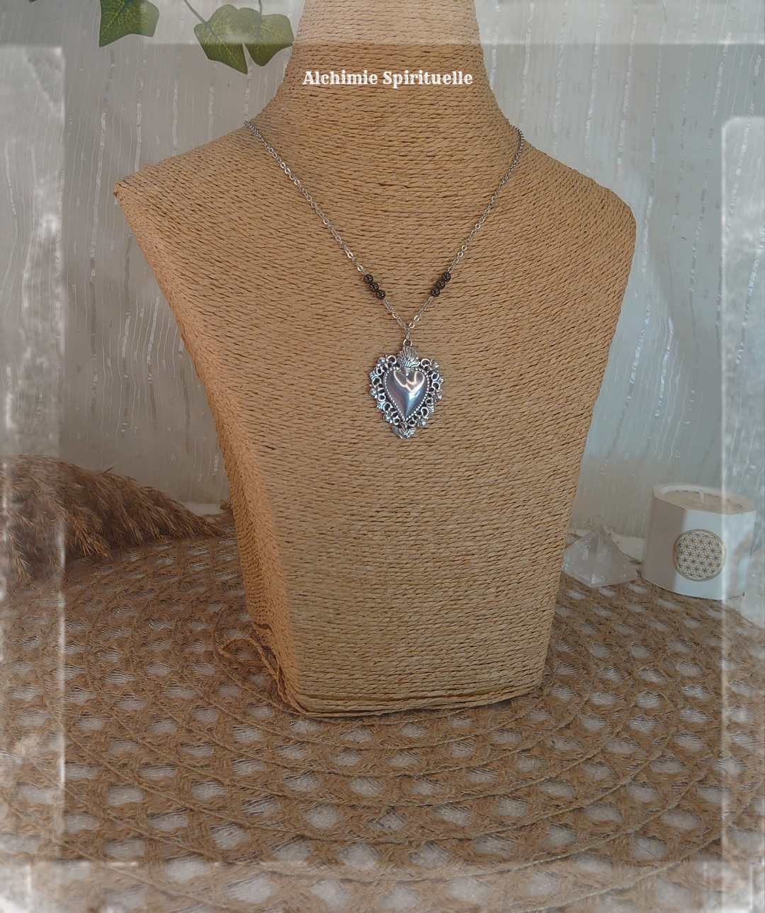 Collier Cœur Sacré