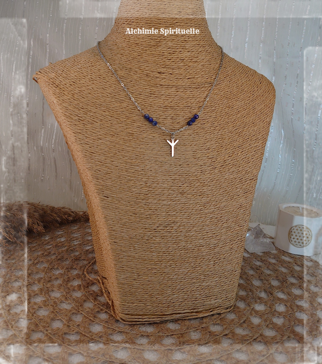 Collier Rune Algiz