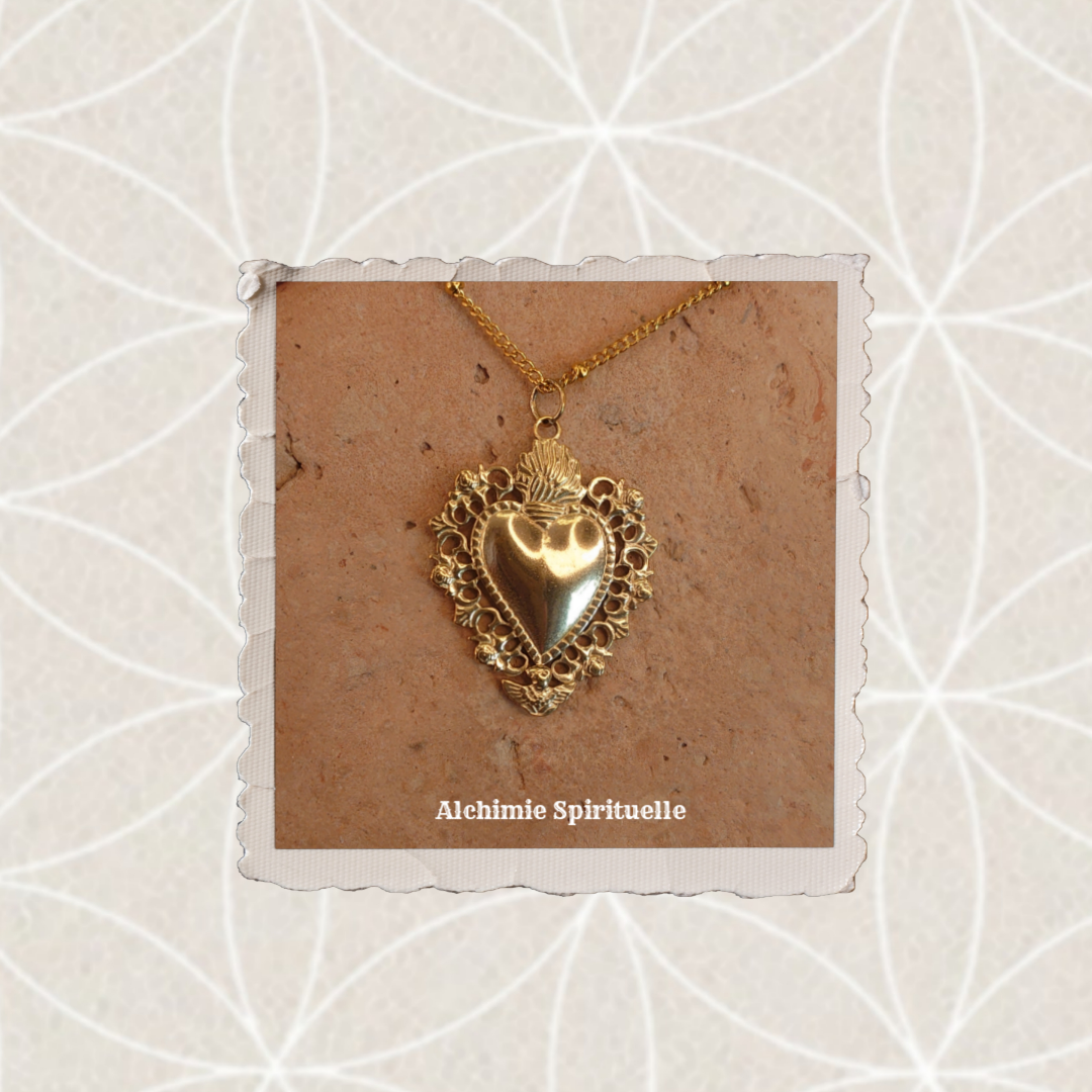 Collier Cœur Sacré