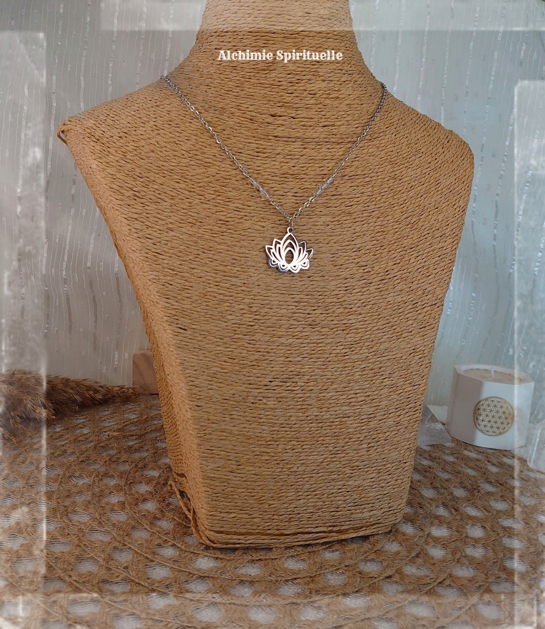 Collier Fleur de Lotus