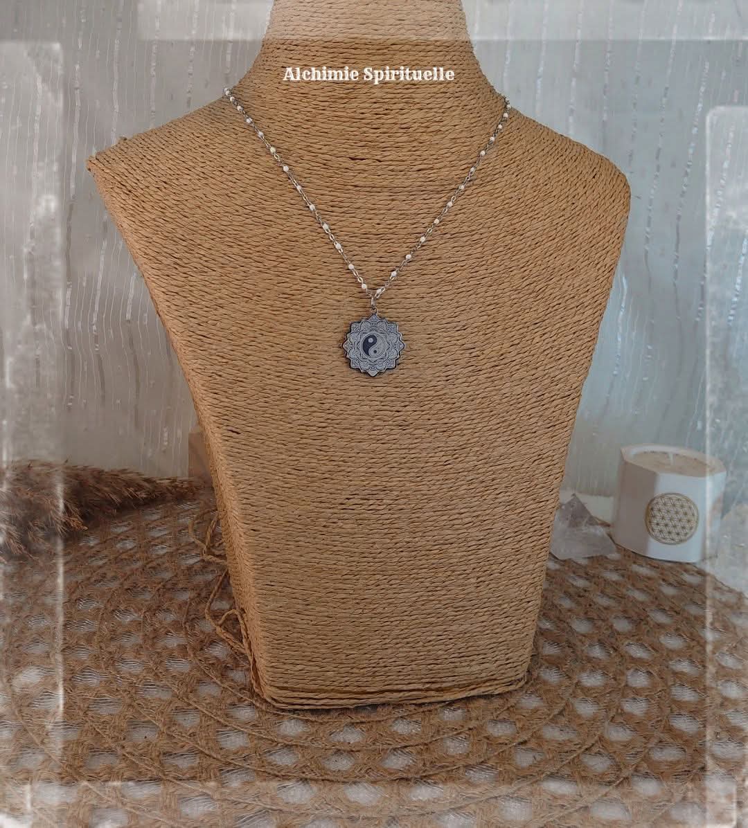 Collier Mandala Yin Yang