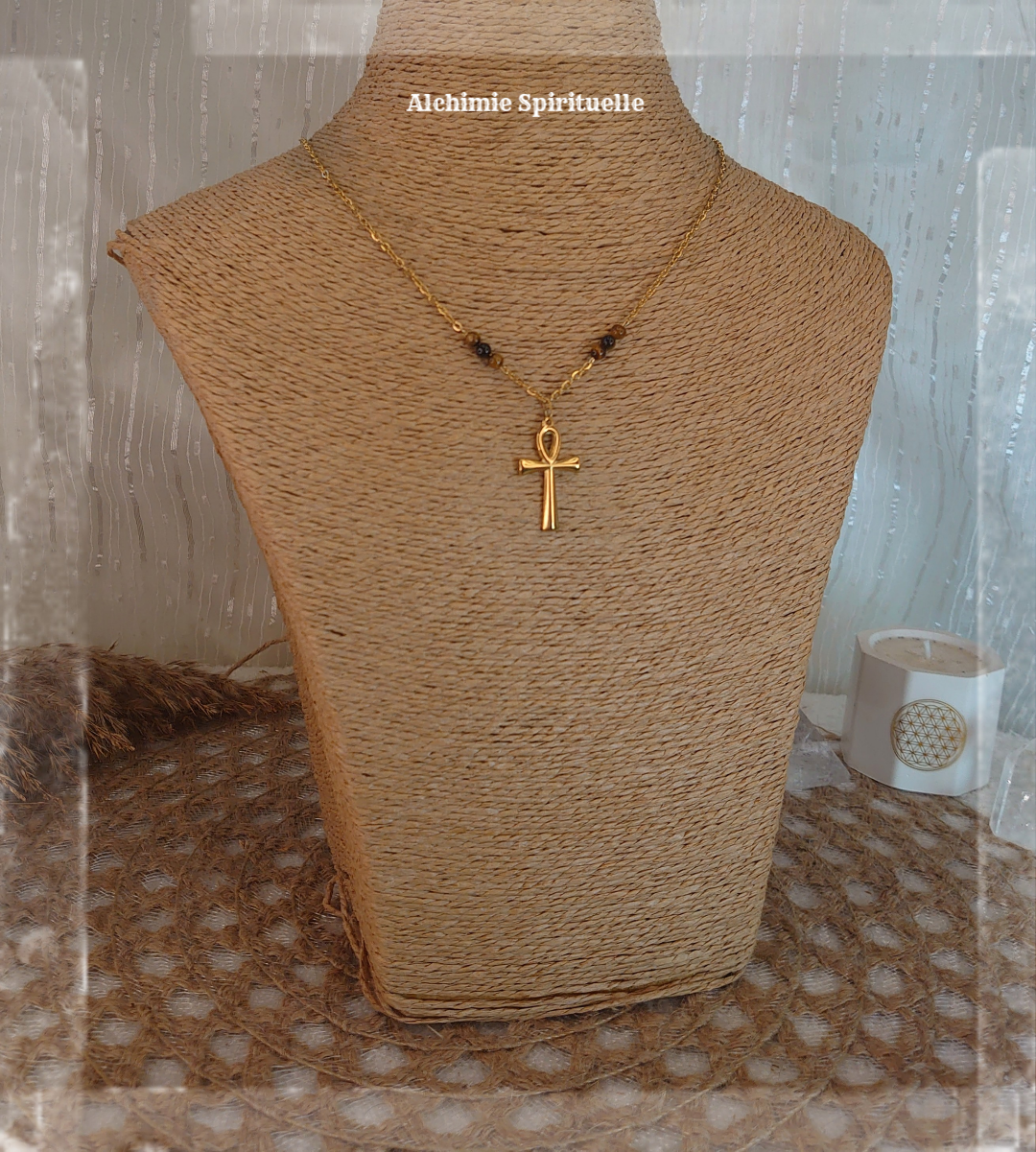 Collier Croix Égyptienne 