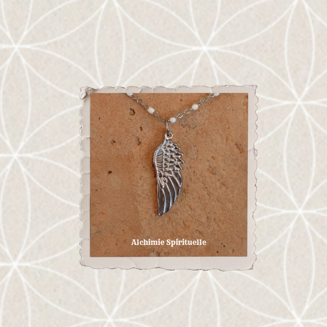 Collier Aile Ange Gardien
