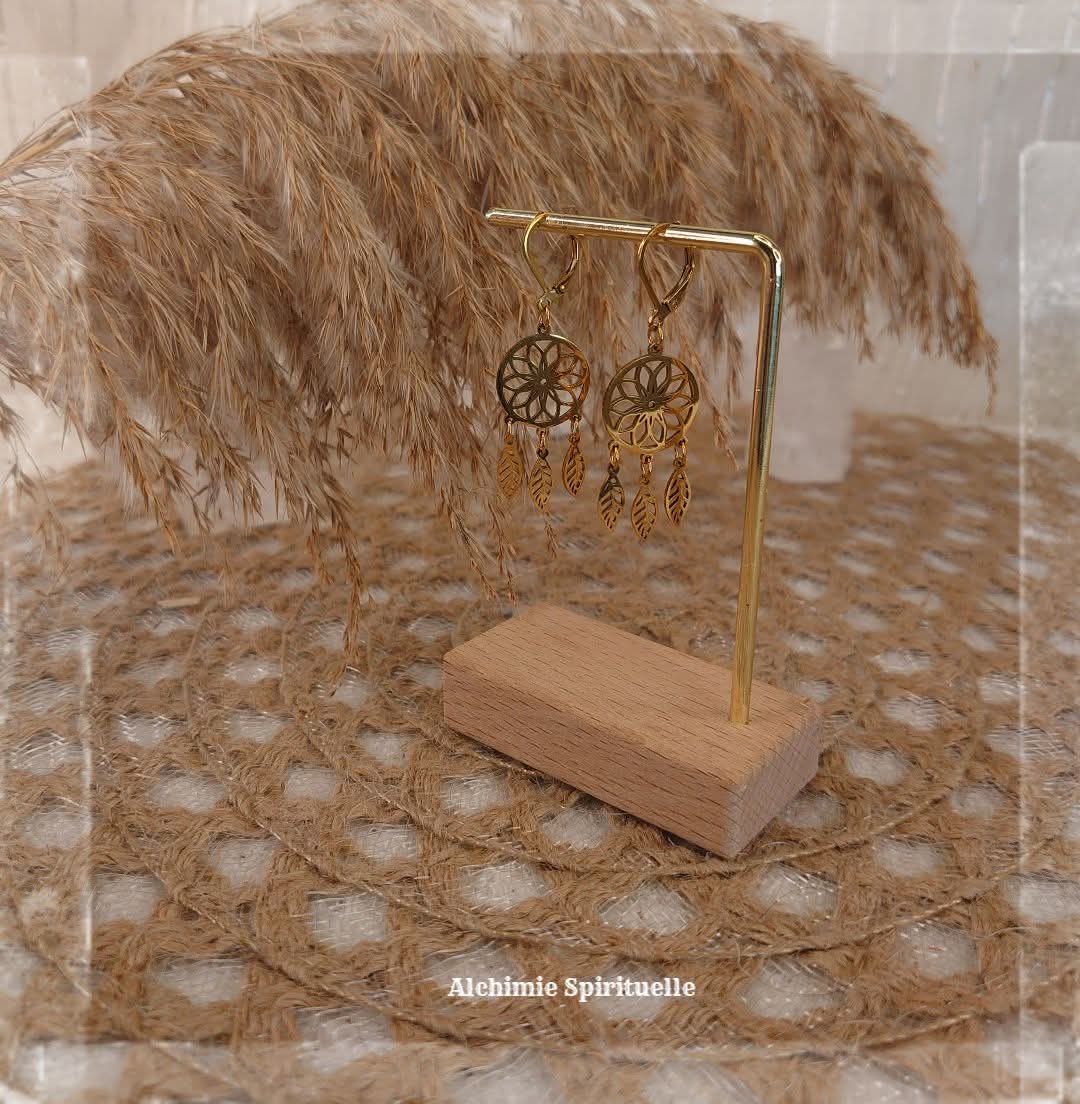 Boucles d'oreille Attrape Rêve