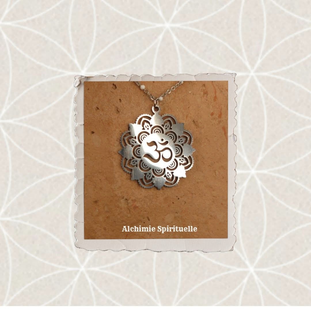 Collier Mandala Aum 