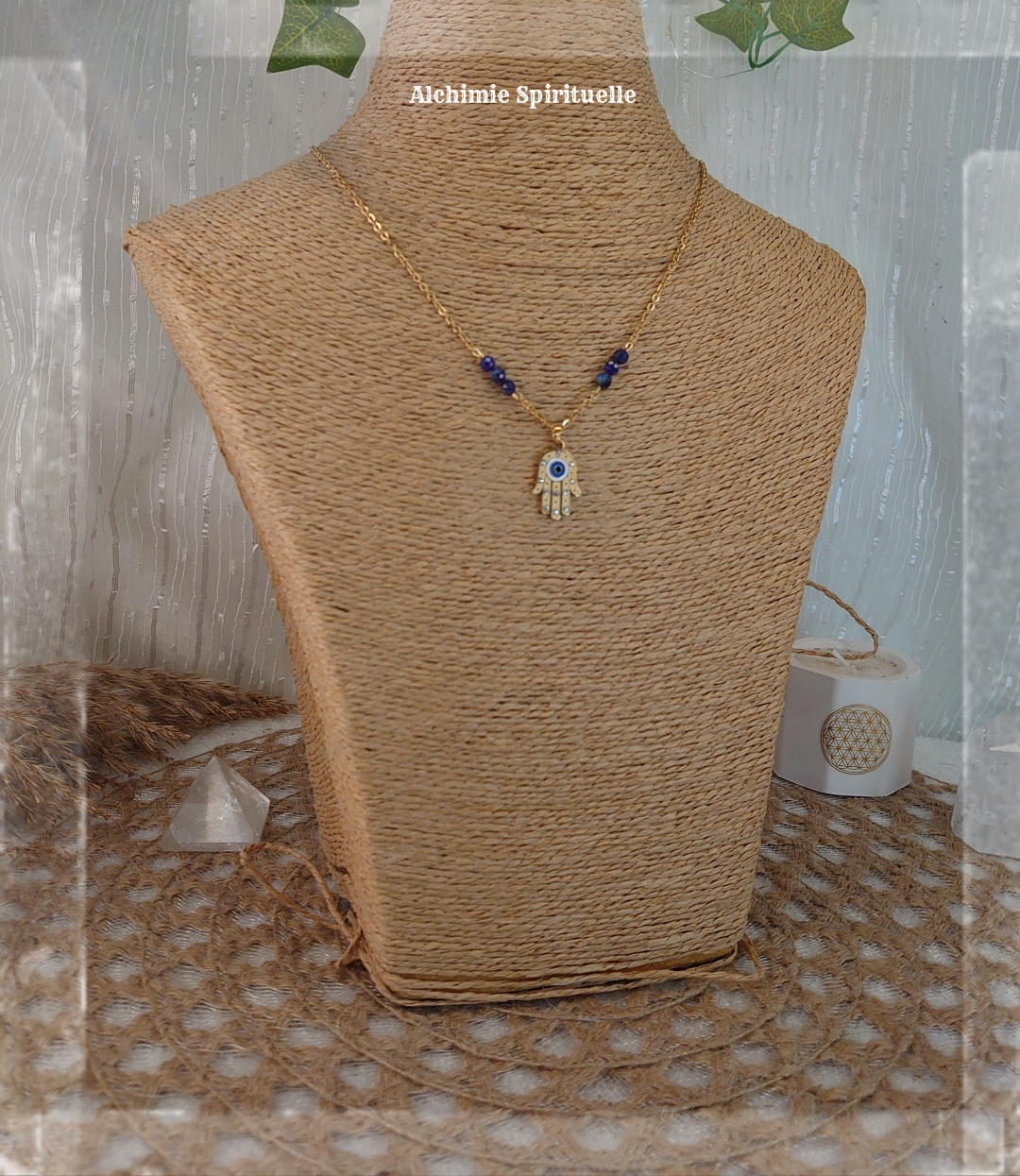 Collier Hamsa et Nazar