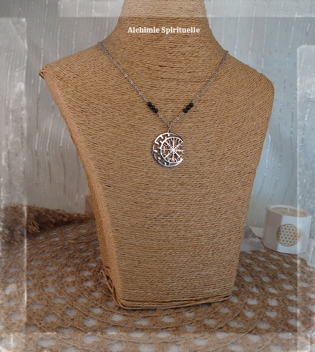 Collier Lune Vegvisir
