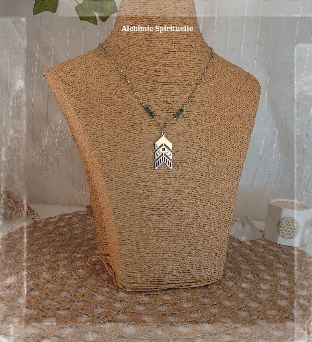 Collier Flèche Céleste