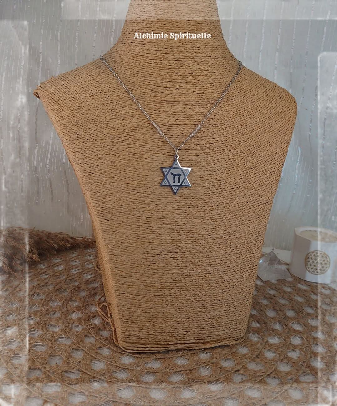 Collier Croix de David